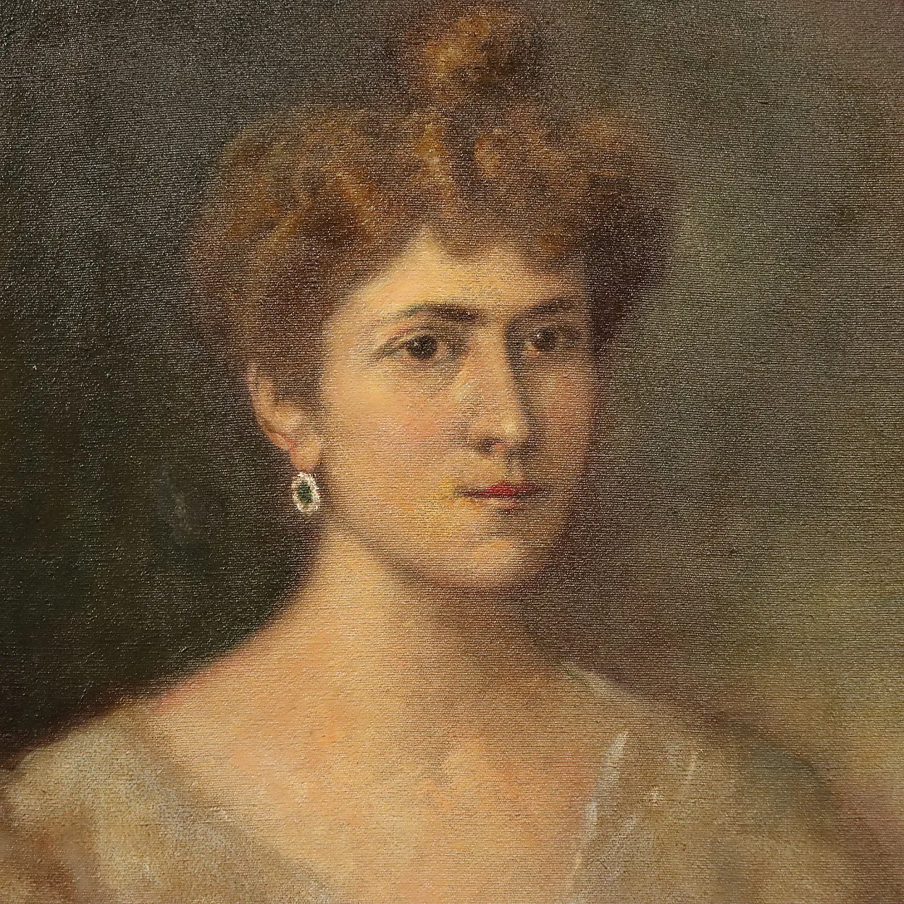 Portrait of a Young Woman, oil on canvas, 1920s 3