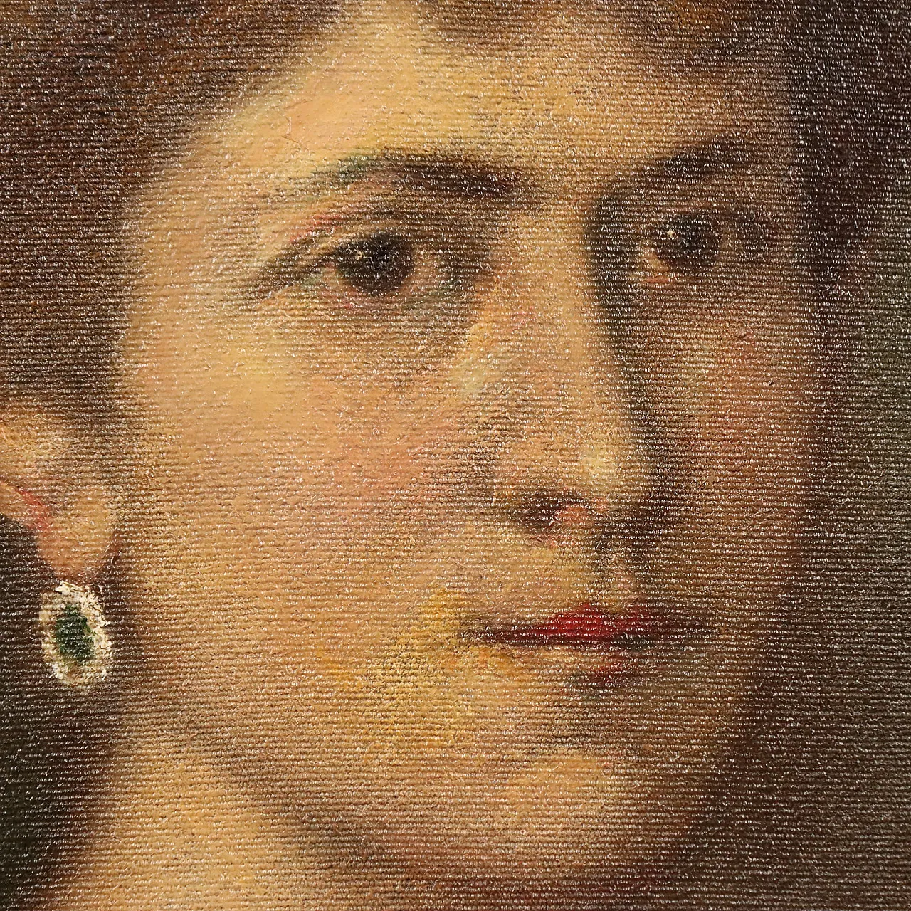 Portrait of a Young Woman, oil on canvas, 1920s 4
