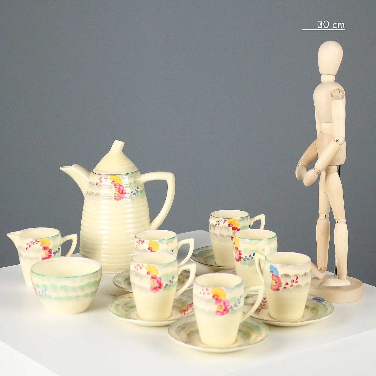 Servizio da caffè Clarice Cliff, anni '30 2