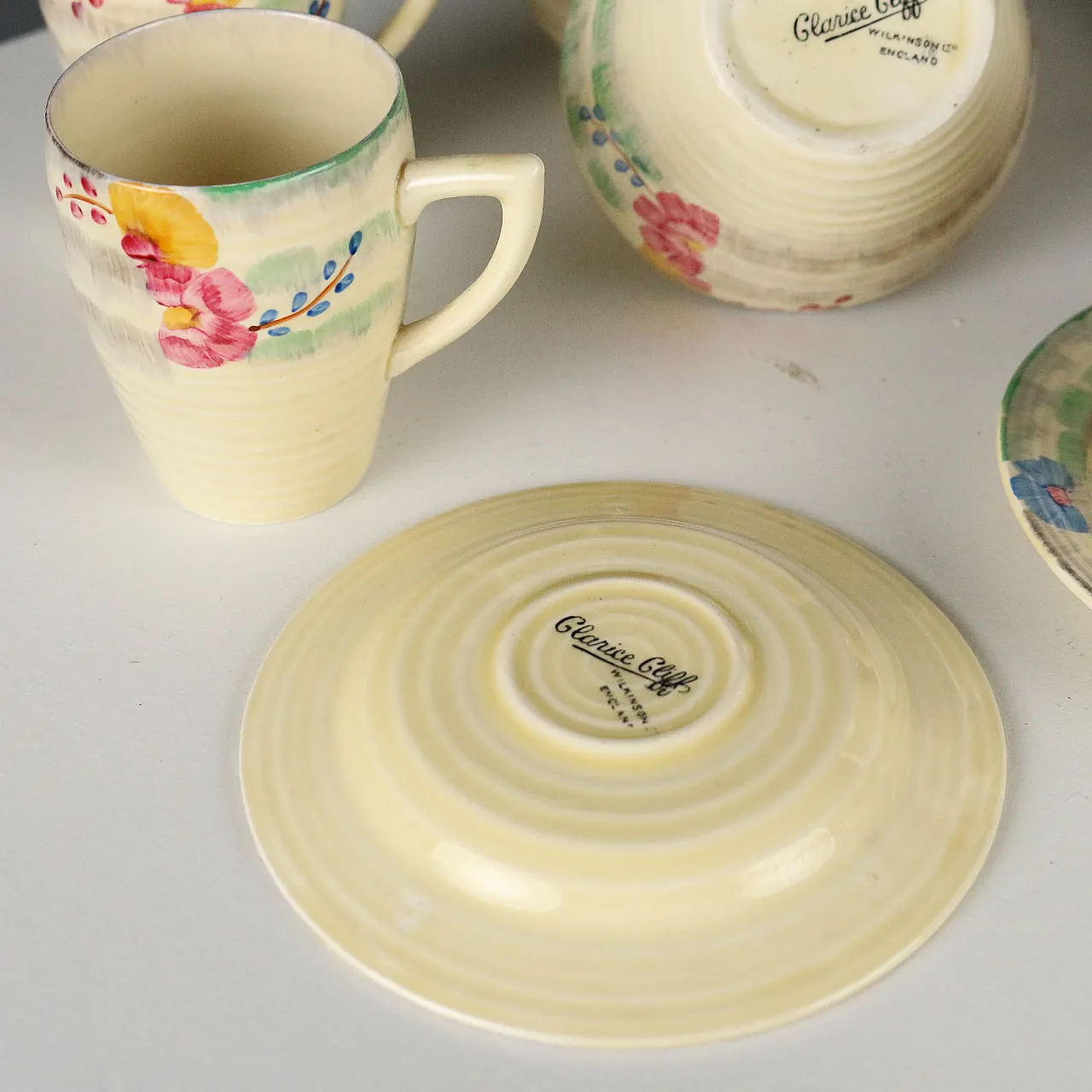 Servizio da caffè Clarice Cliff, anni '30 6