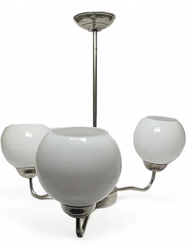 Lampadario in stile Art Déco, Polonia, anni '60