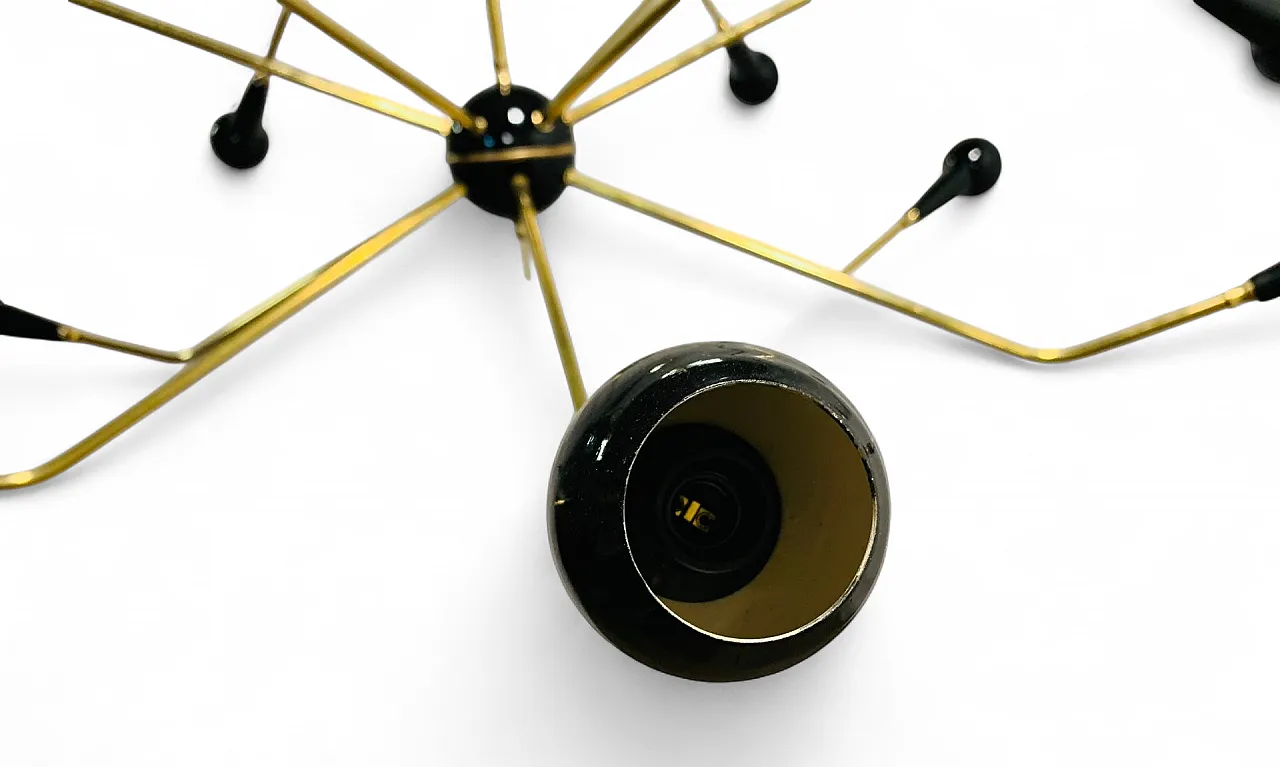 Lampada a sospensione Sputnik, anni '60 9