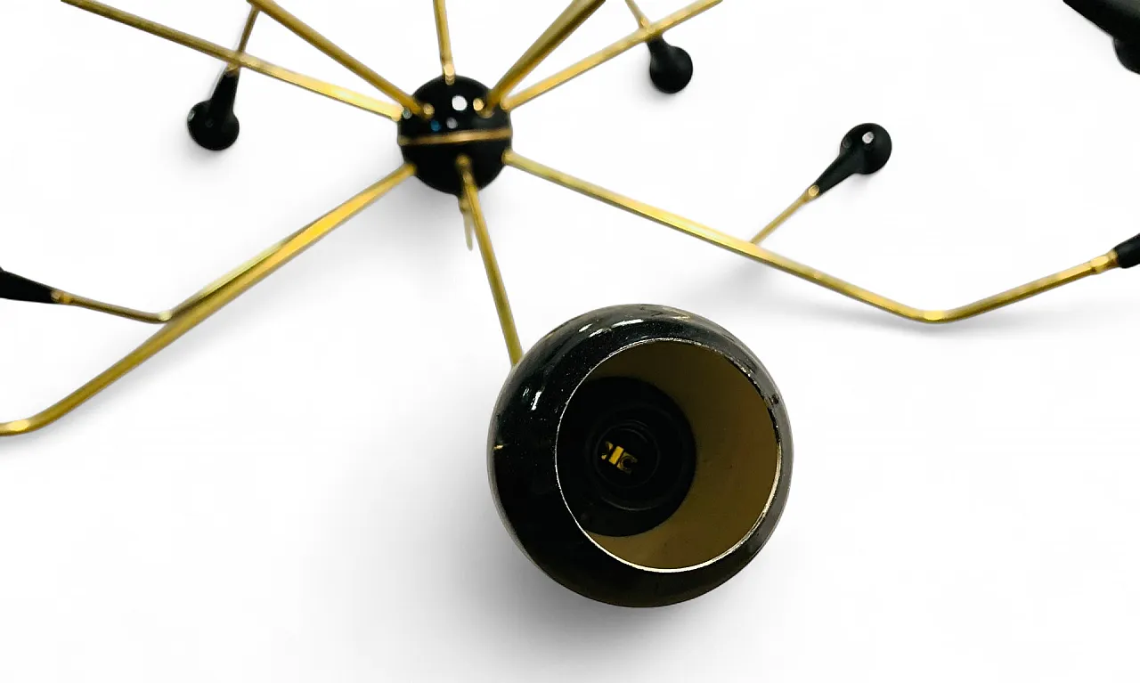 Lampada a sospensione Sputnik, anni '60 10