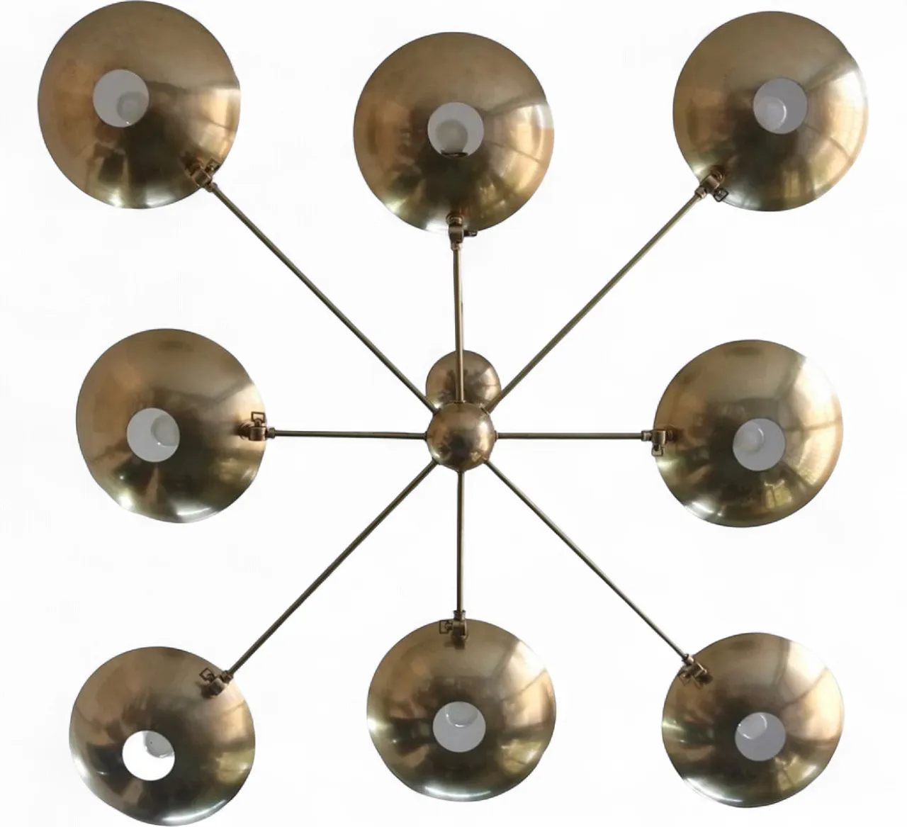 Lampadario Sputnik Mid-Century, anni '60 6