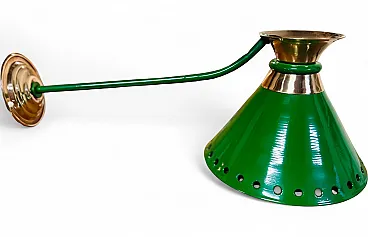 Vintage Copper Wall Lamps, 1950s, Set of 2