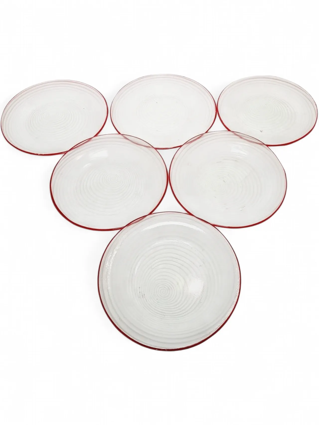 Set da dessert Rotor di J. Drost per Ząbkowice Gospodarcza Huta, Polonia, 9