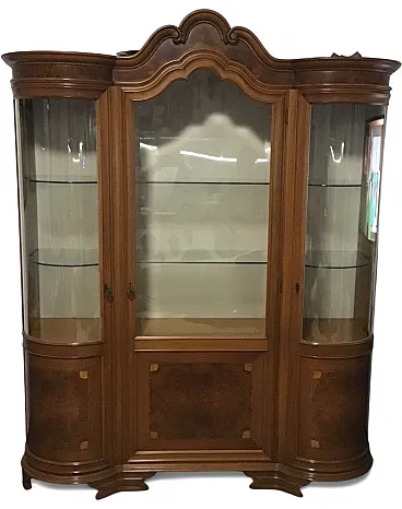 Chippendale wooden display cabinet by Mobili Signoretto, 1954