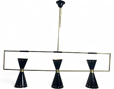 Mid-Century Ceiling Lamp, 1950s