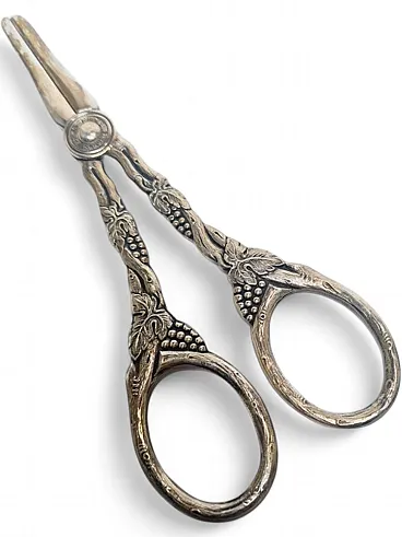 Antique Silver Sugar Tongs/Scissors