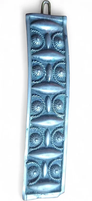 Vintage Pewter Hair Clip - Boho Chic/Southwestern Style