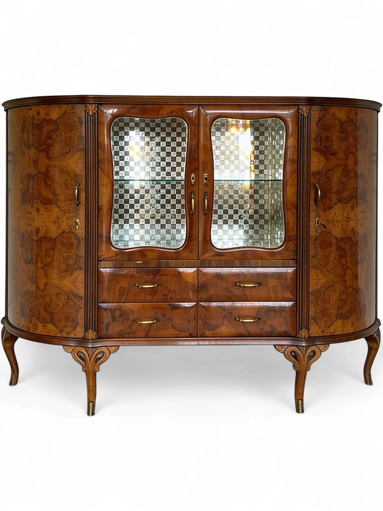Italian sideboard, high level of craftsmanship of the period 1950s 42