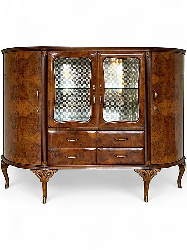 Italian sideboard, high level of craftsmanship of the period 1950s