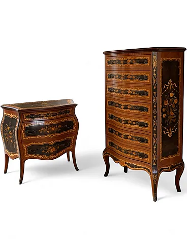 Bedroom suite by Pacifici - Prete, Rome, circa 1940–1950