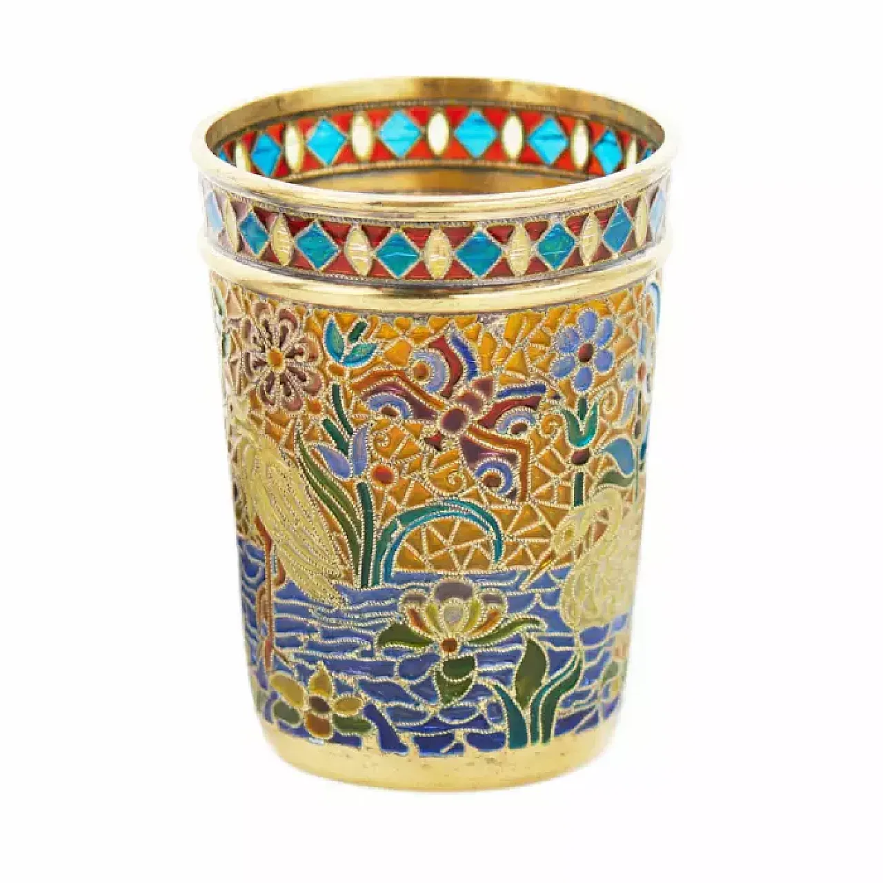Silver shot cup, late 19th century 7