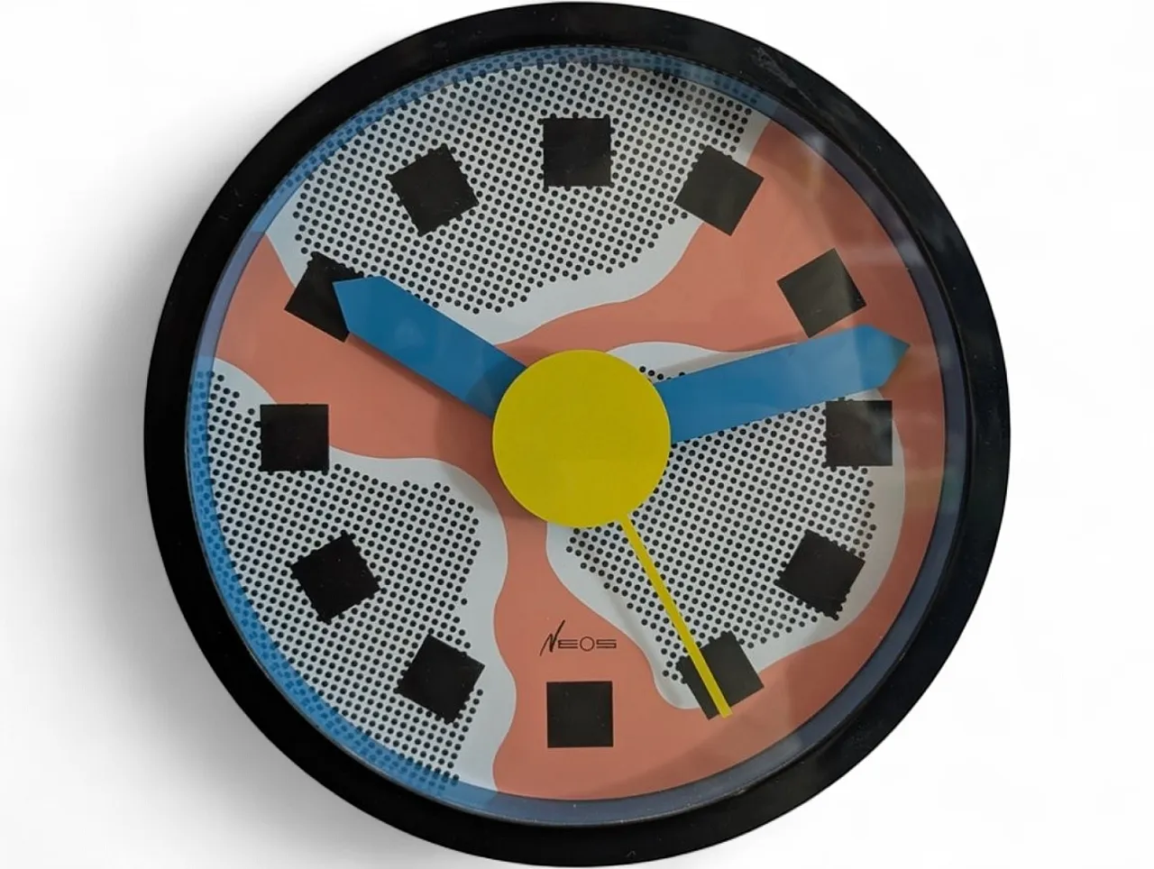 Neos wall clock by Nathalie Du Pasquier, 1980s 6