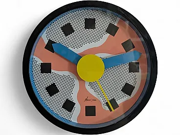 Neos wall clock by Nathalie Du Pasquier, 1980s