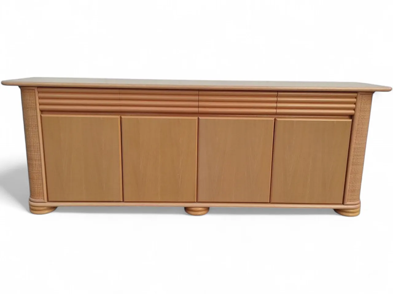 Bamboo sideboard by Roberti Rattan, 1960s 22