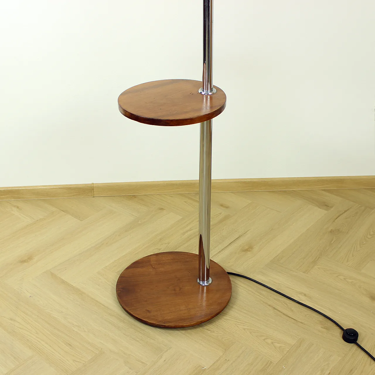 Functionalism Floor Lamp By Jindrich Halabala, Czechoslovakia 1930s 7