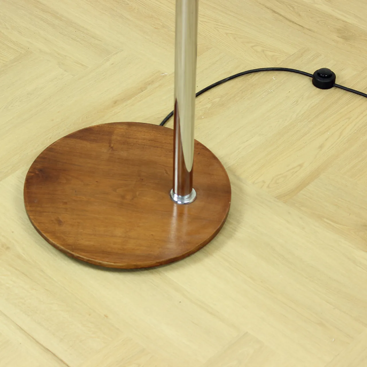 Functionalism Floor Lamp By Jindrich Halabala, Czechoslovakia 1930s 13