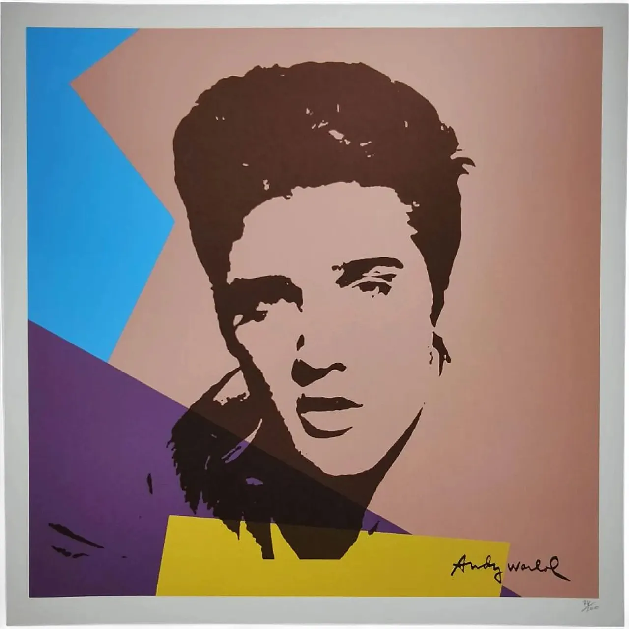 Andy Warhol, Elvis Presley limited edition lithograph by CMOA, 1980s 8