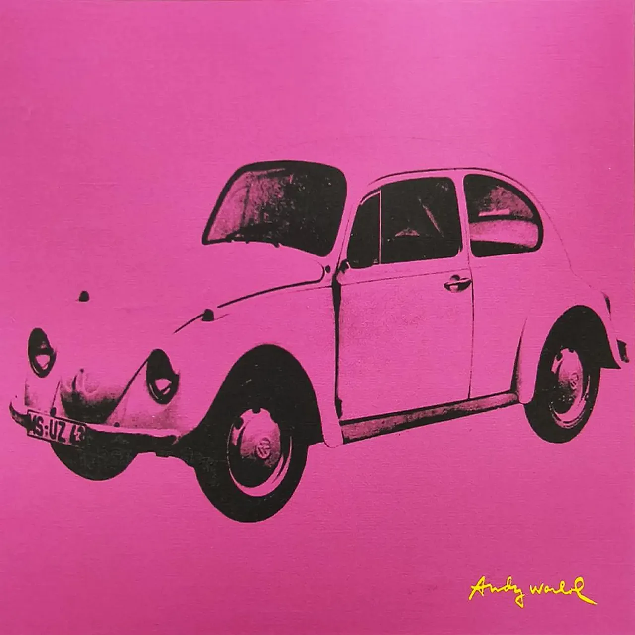 Andy Warhol, Beetle limited edition lithograph by CMOA, 1980s 2