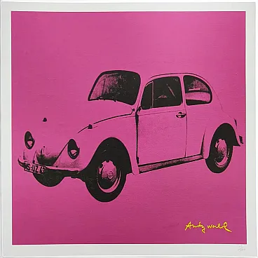 Andy Warhol, Beetle limited edition lithograph by CMOA, 1980s