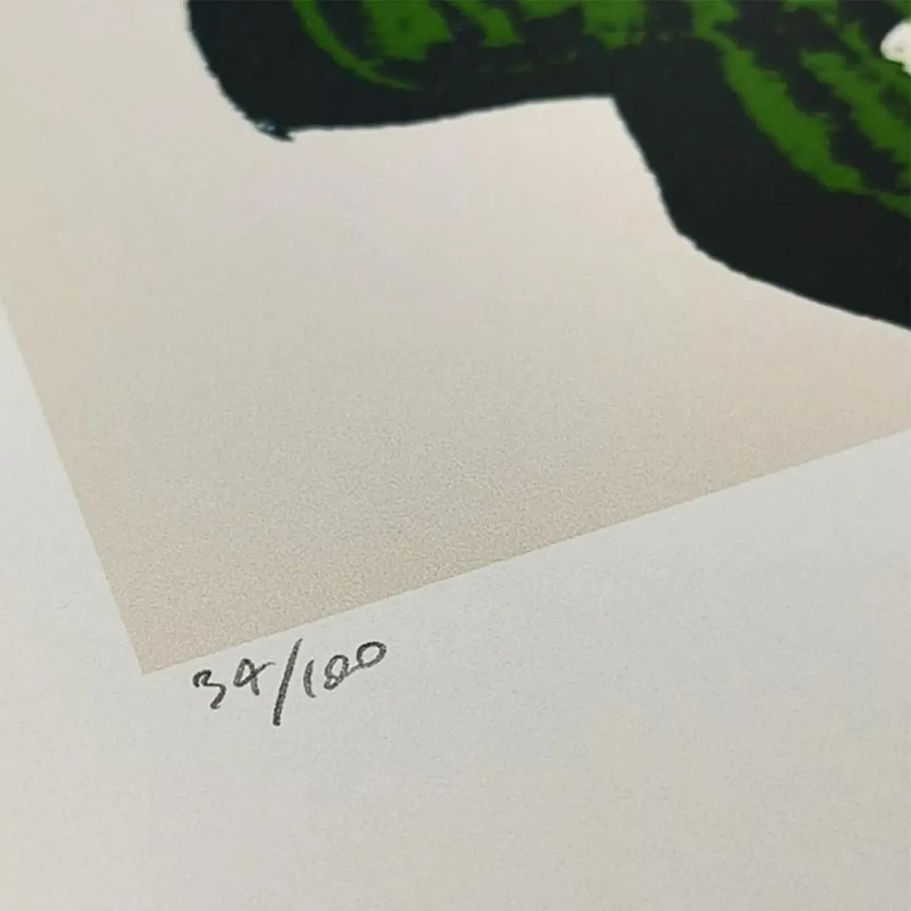 Andy Warhol, Dollar Sign, green limited series lithograph, 1980s 4