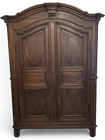 Wooden wardrobe, 18th century