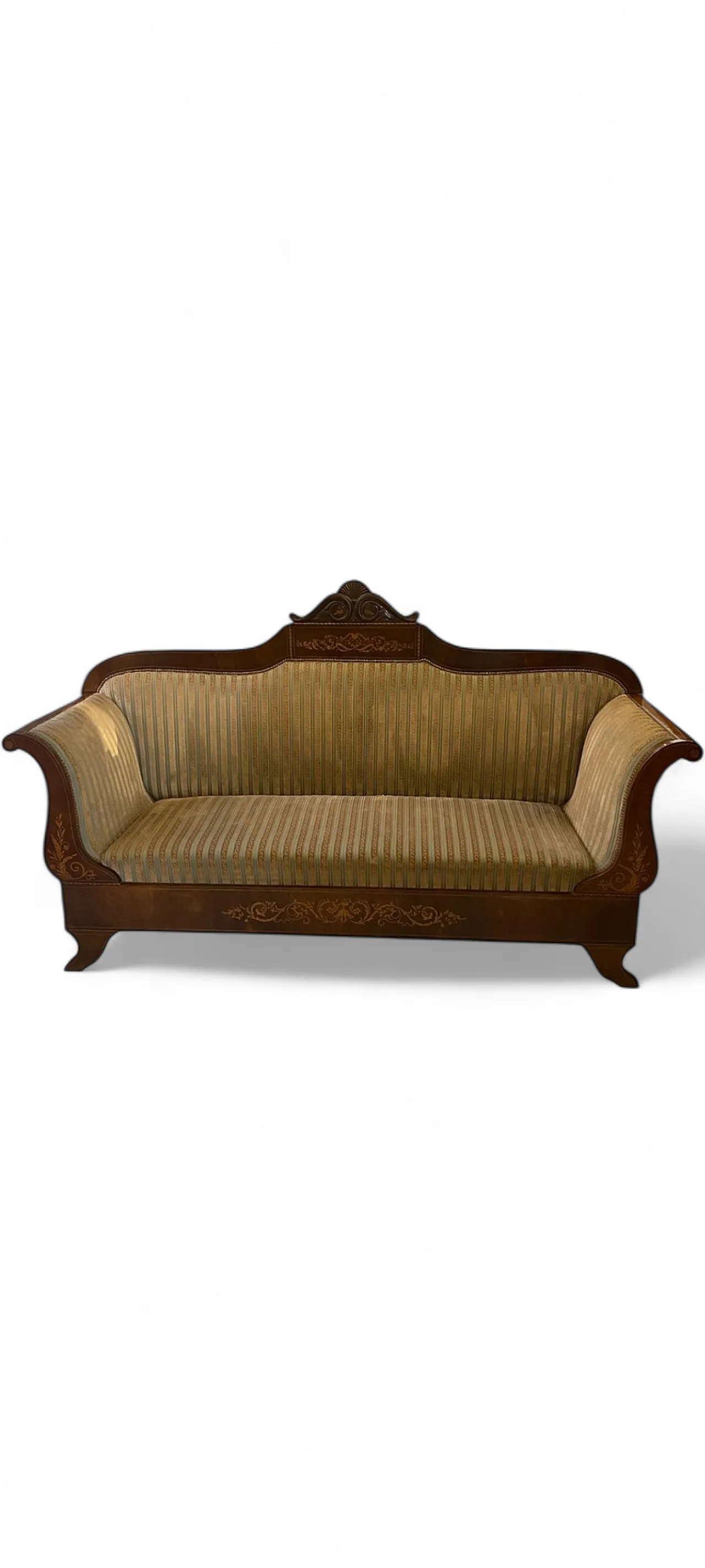 Antique carved sofa 12
