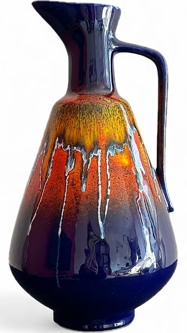 Vaso Caraffa Vintage in Ceramica di Roberto Rigon per Bertoncello