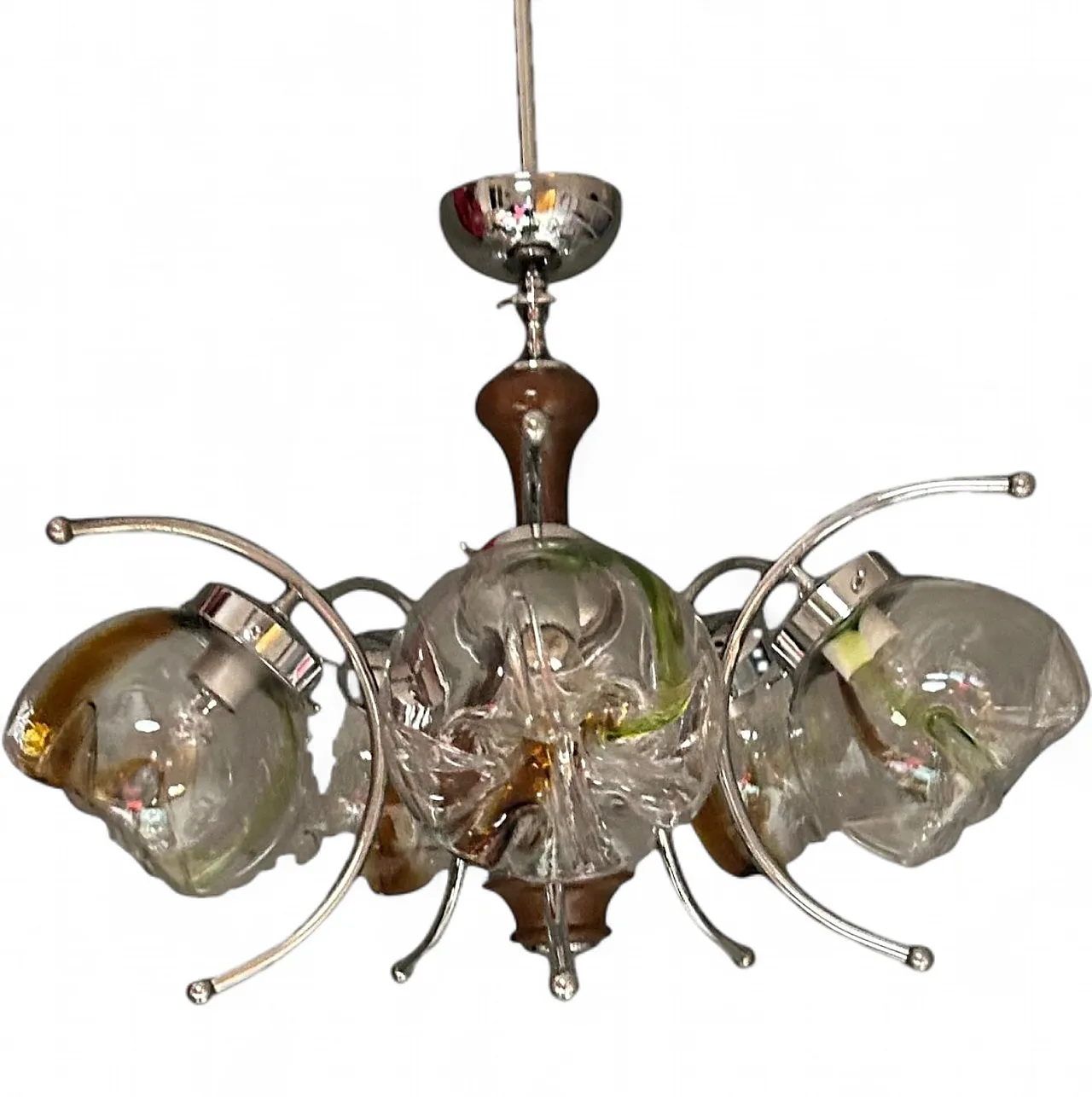 Lampadario Space Age anni '70 – Attr. Mazzega 15