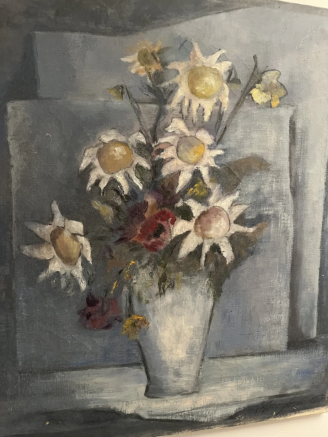 Vase of Flowers, painting, oil on canvas, 1967 2