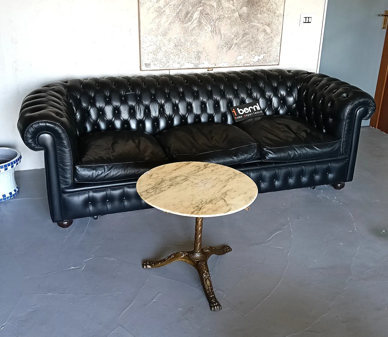 Coffee table in marble and brass, 1900s 18