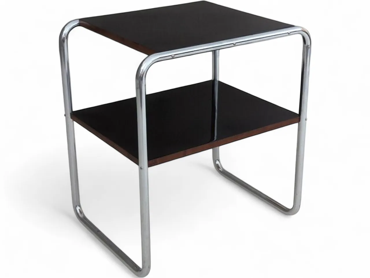 Bauhaus side table B 12 by Marcel Breuer for Mücke Melder, 1930s 17