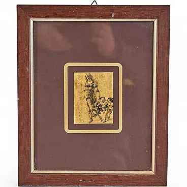 Sandro Botticelli, Untitled, 2000s, Wood, Framed