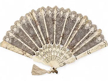 Lot of 4 Spanish fans from the 1950s