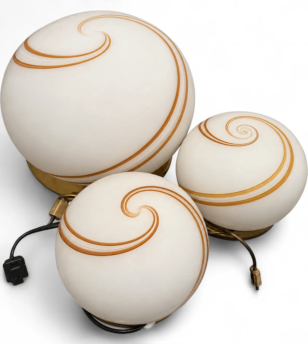 3 table lamps, mid-1960s 6