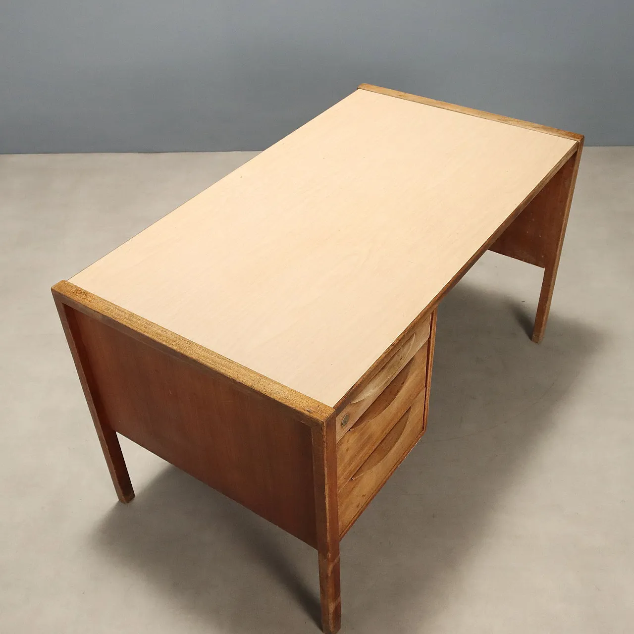 Wooden desk, 1960s 8