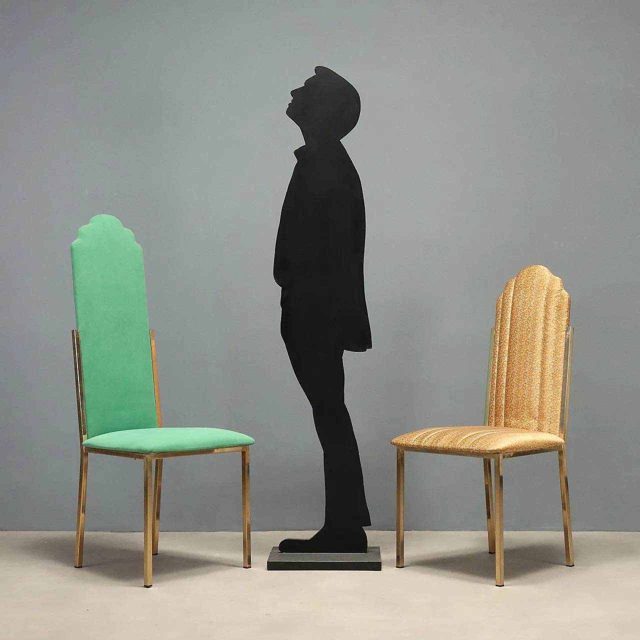 6 Chairs by Alain Delon, 1970s 2