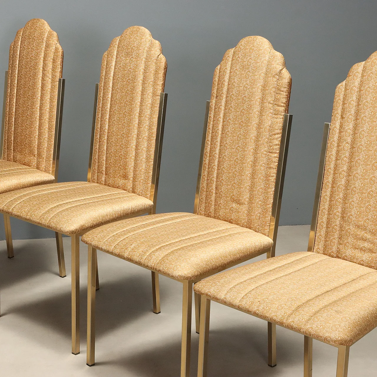 6 Chairs by Alain Delon, 1970s 3