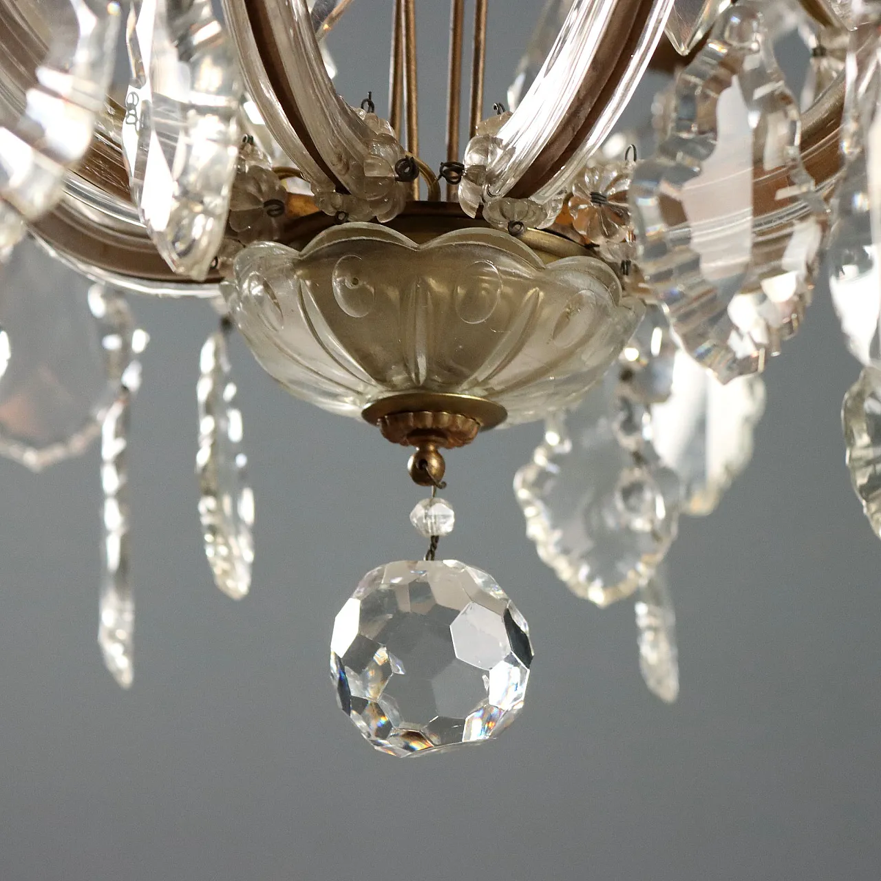 Lampadario Maria Teresa a otto luci, '900 5
