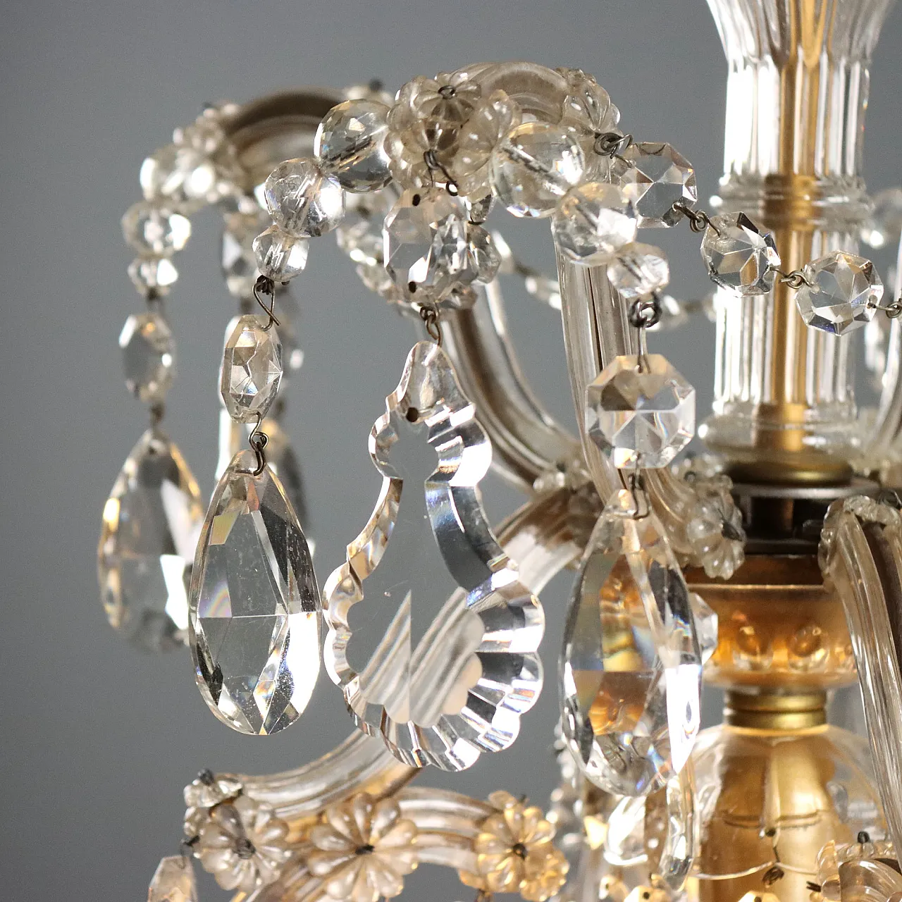 Lampadario Maria Teresa a otto luci, '900 6