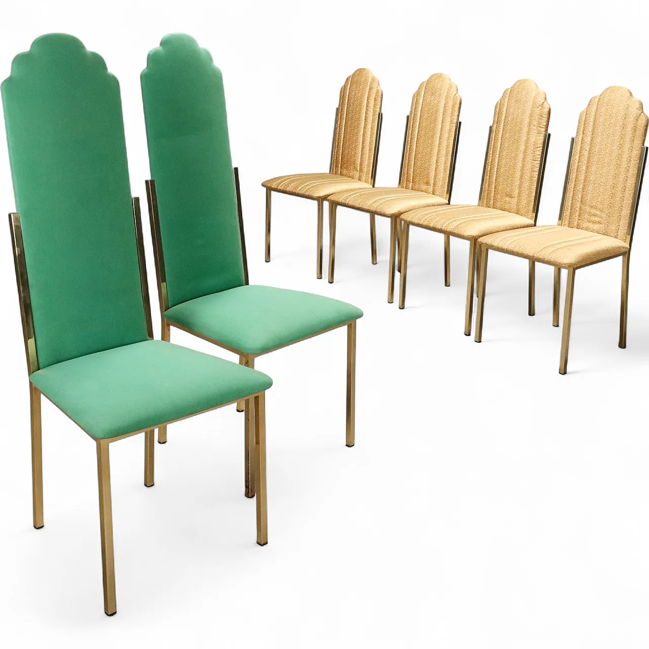 6 Chairs by Alain Delon, 1970s 11