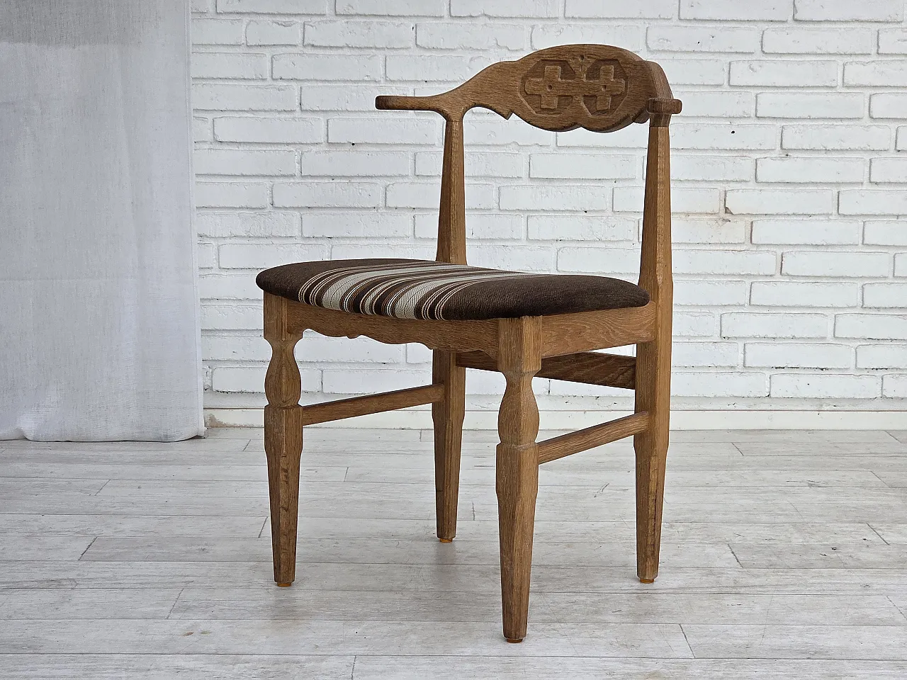 1960s, Danish design by Henning Kjærnulf, set of 4 chairs. 3