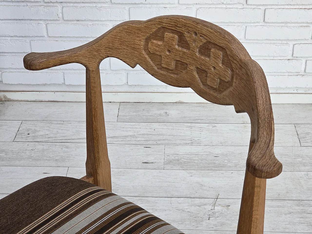 1960s, Danish design by Henning Kjærnulf, set of 4 chairs. 4