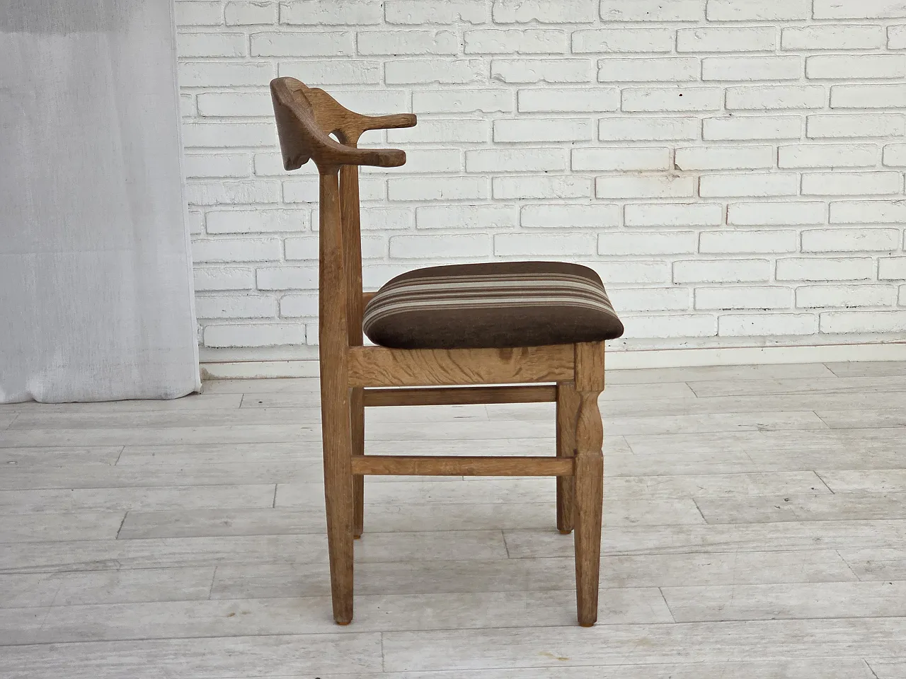 1960s, Danish design by Henning Kjærnulf, set of 4 chairs. 12