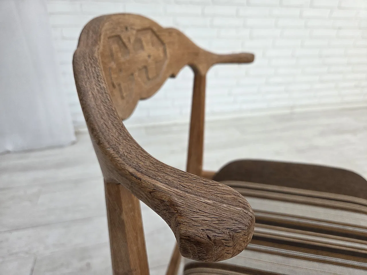 1960s, Danish design by Henning Kjærnulf, set of 4 chairs. 14