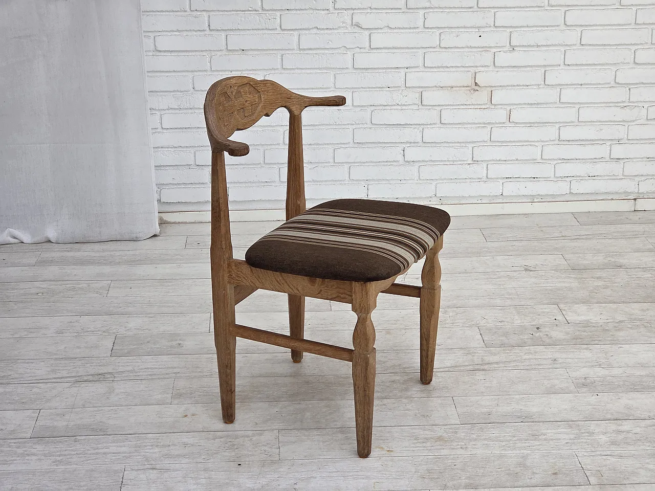 1960s, Danish design by Henning Kjærnulf, set of 4 chairs. 17