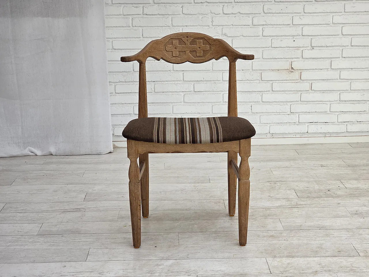 1960s, Danish design by Henning Kjærnulf, set of 4 chairs. 19