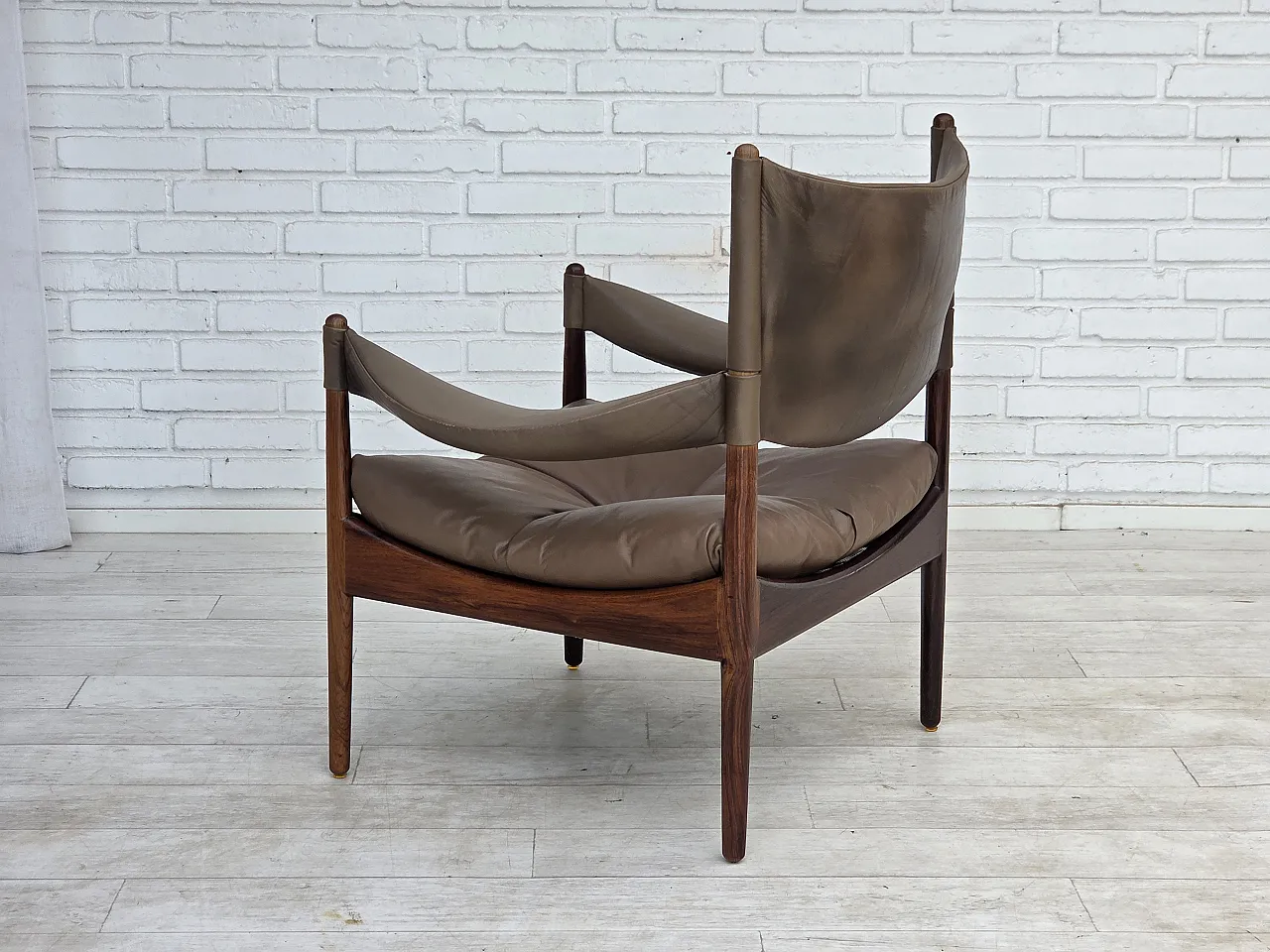 1970s, Danish design by Kristian Vedel, armchair model "Modus". 7